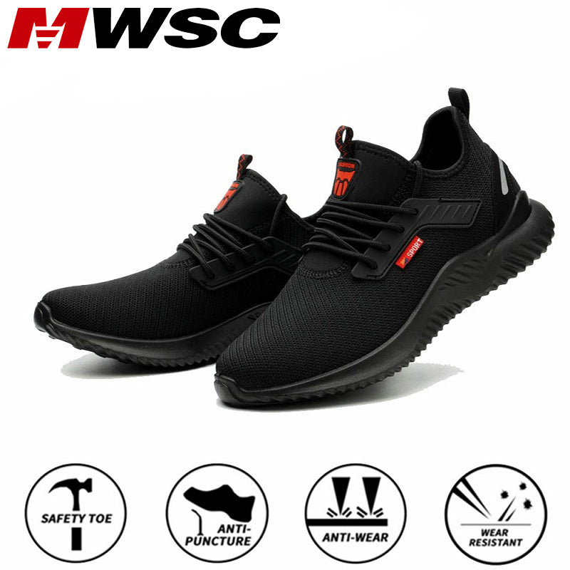 Safety Work Shoes For Men Steel Toe Cap