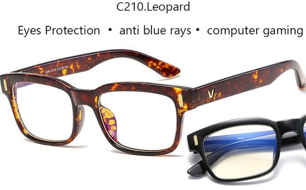 Blue Ray Computer Men Glasses