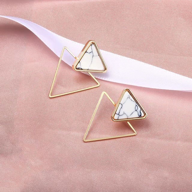 New Fashion Round Dangle Drop Korean Earrings For Women