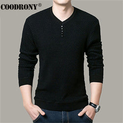 Men Casual V-Neck Pullover